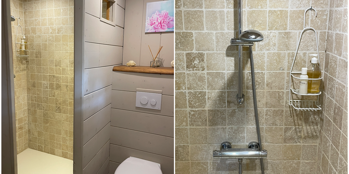 Douche Italienne & WC - Cabane MELEZE