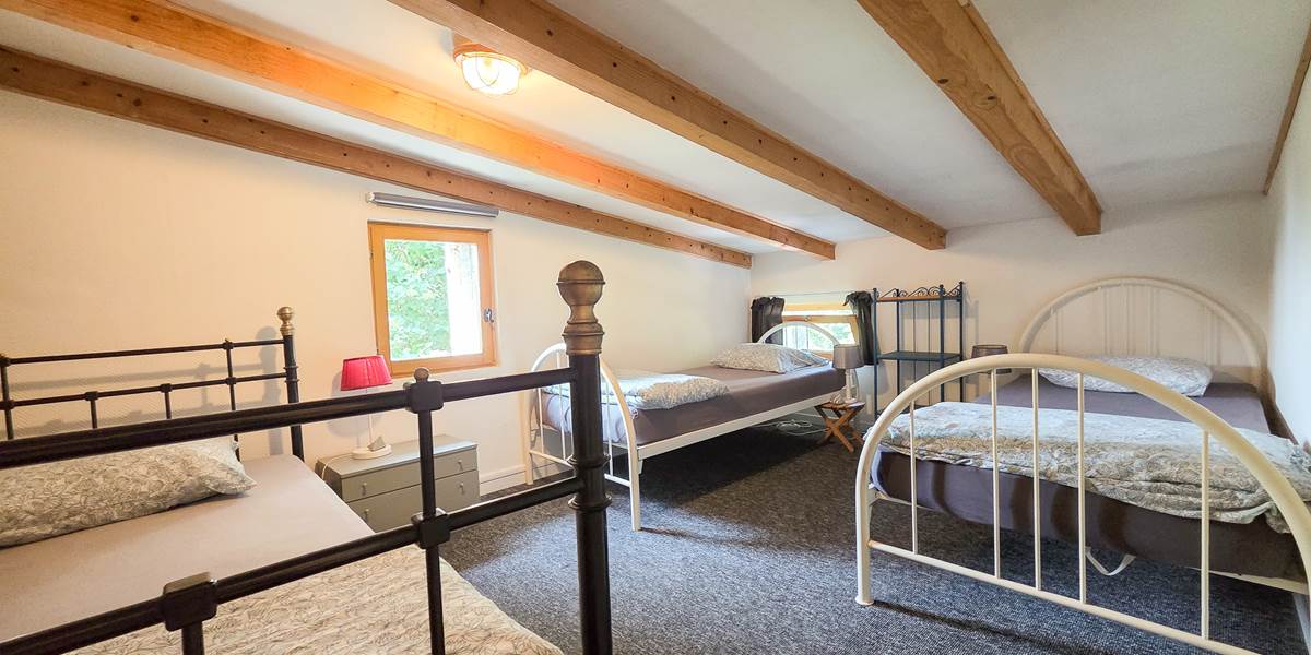 Chambre 3 lits de Bournette