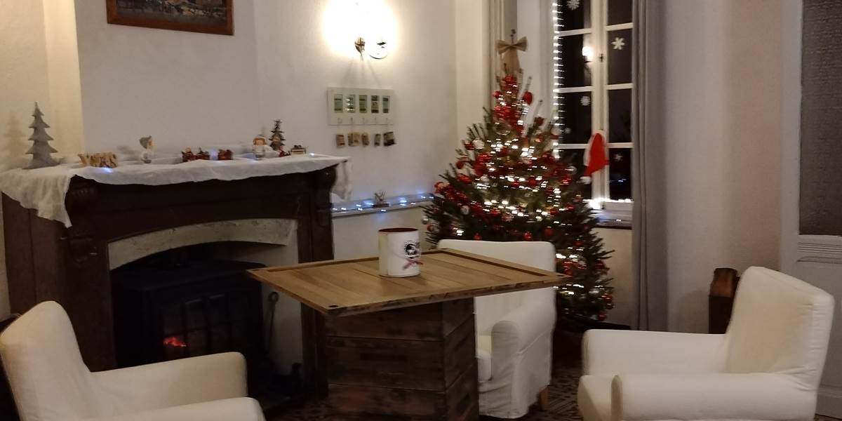 Ambiance de Noël à Le Coq du Nord-Mailhac