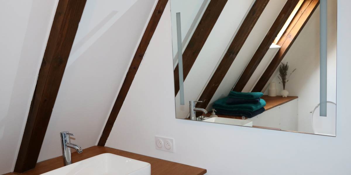 Salle de bain Causse - grand gite proche Figeac