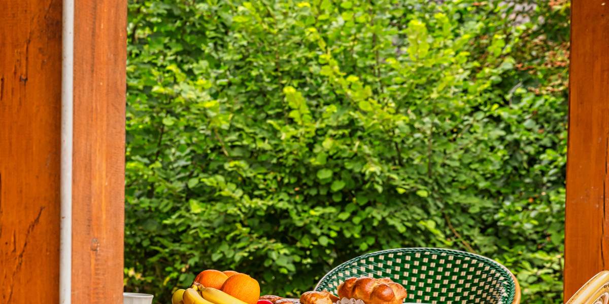 La terrasse abritée