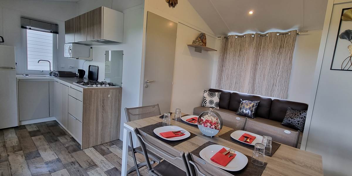 Cuisine salle à manger Mobil-Home