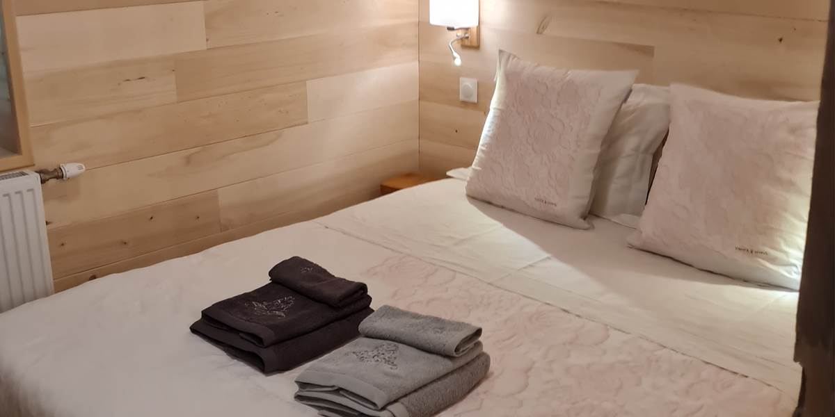 La seconde chambre du gîte modulable