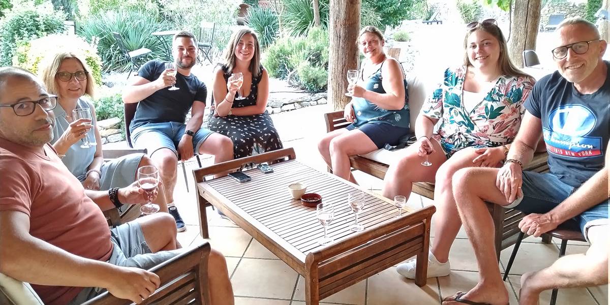 Les apéros des tables d'hôtes à Le Coq du Nord Mailhac