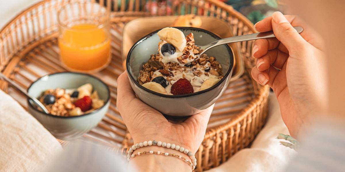 Profitez de votre petit déjeuner dans l'intimité de votre chambre