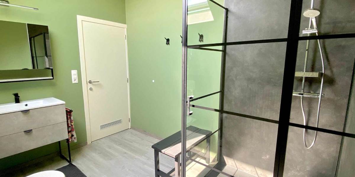 Gîte La demoiselle ô bois - salle de bain