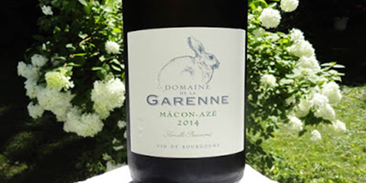 Mâcon-Azé  Domaine des Garennes 14 € les 75 cl 2014-2015-2016