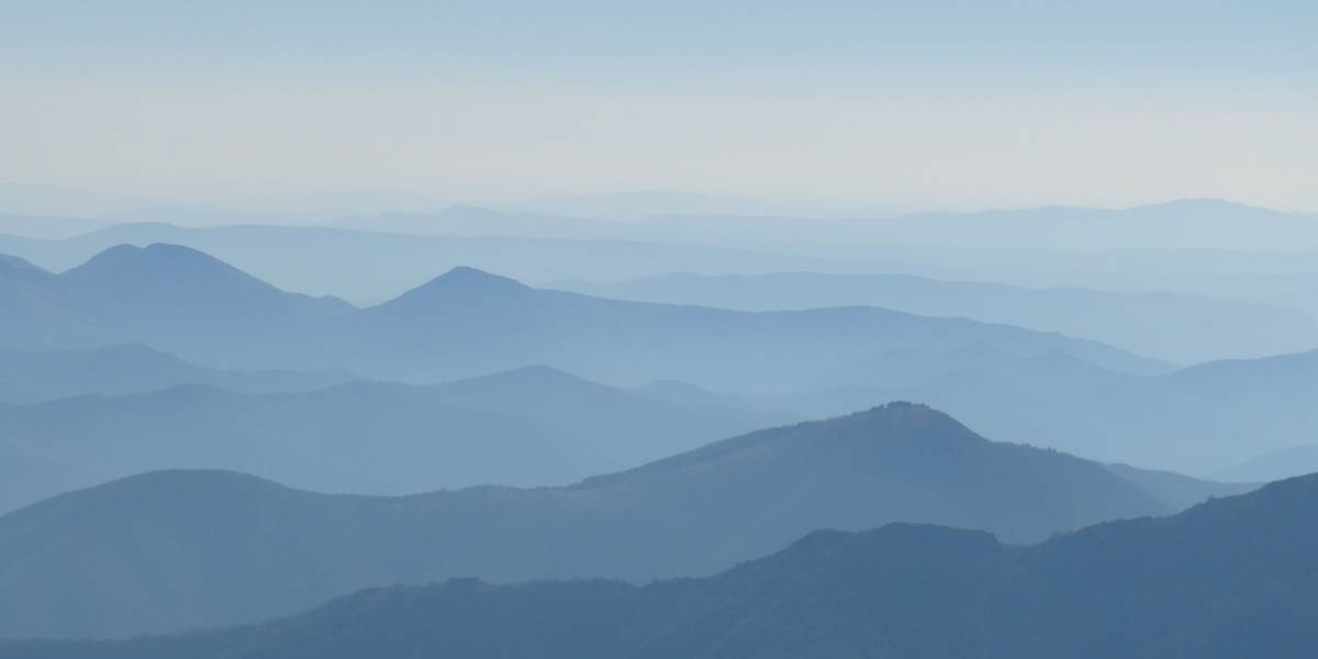 Les Cévennes : "un chaos de collines bleues ..."
