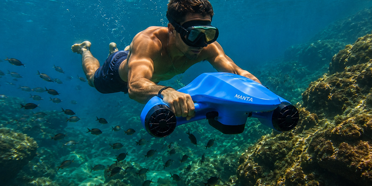 manta sous marin