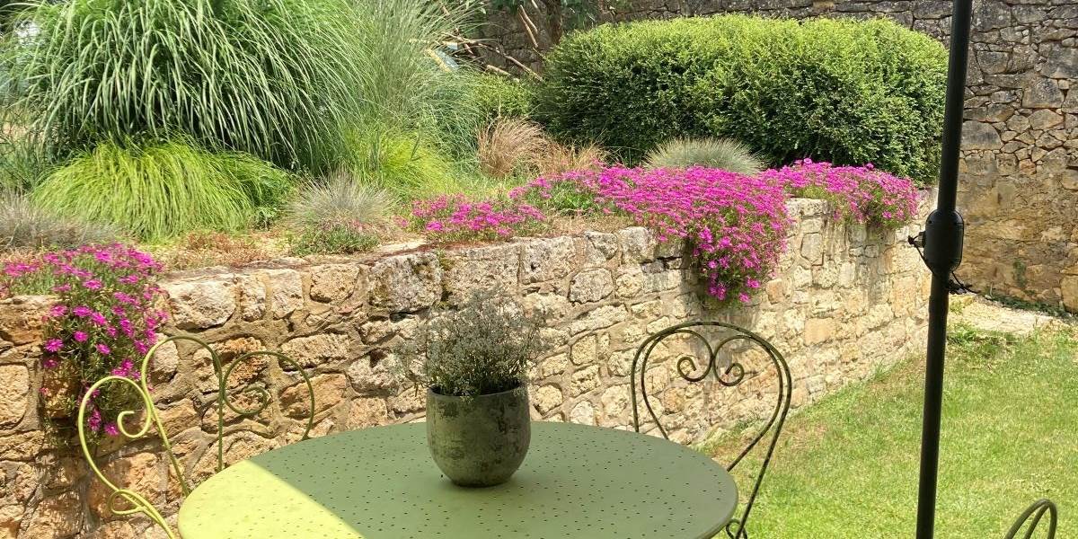 terrasse fleurie