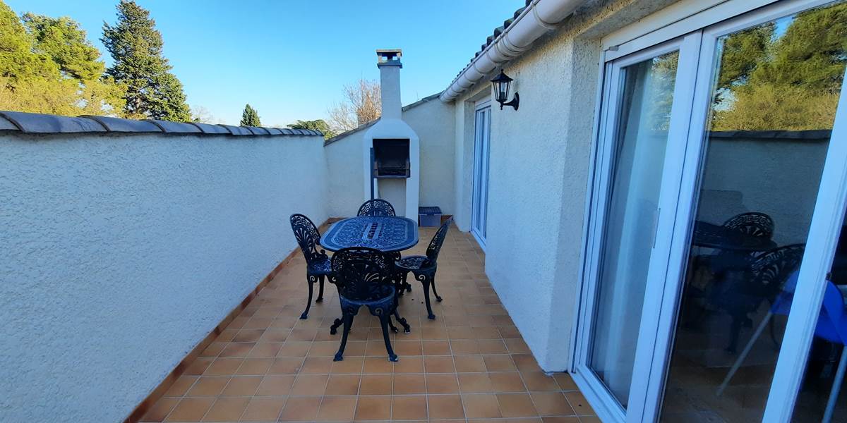 Terrasse gîte
