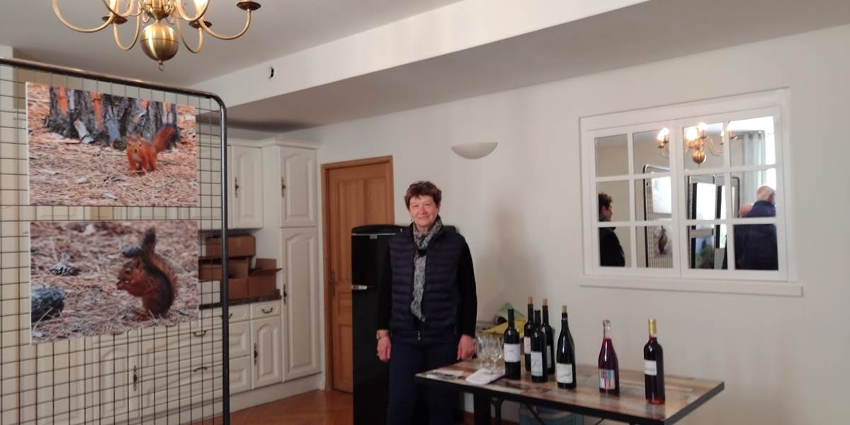 Exposition photos et dégustation de vin à Le Coq du Nord -Mailhac