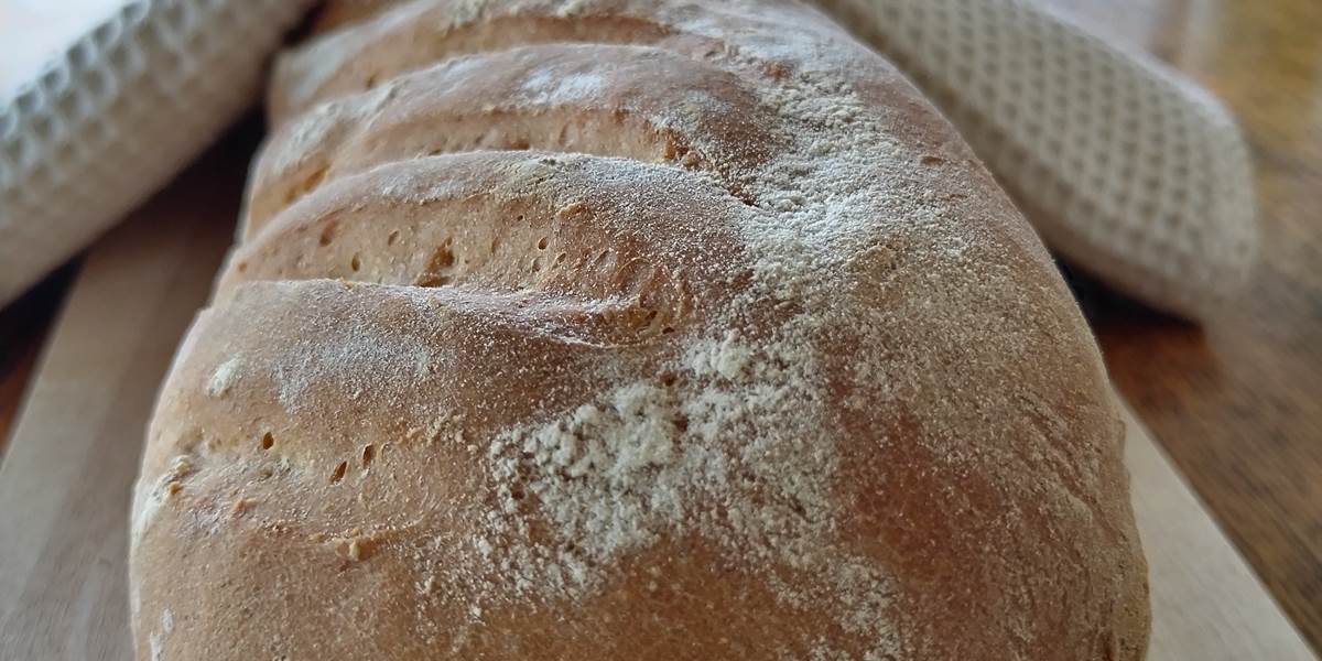 Pain maison pour le petit-déjeuner à Le Coq du Nord-Mailhac