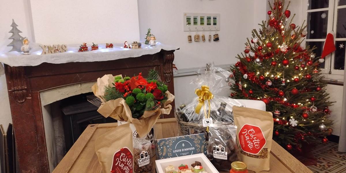 Ambiance de Noël à Le Coq du Nord-Mailhac