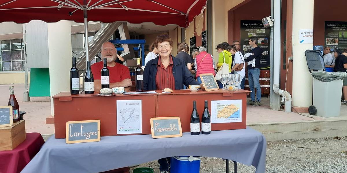 Nos amis vignerons du Domaine Les Tuileries 🍷🍷🍷
