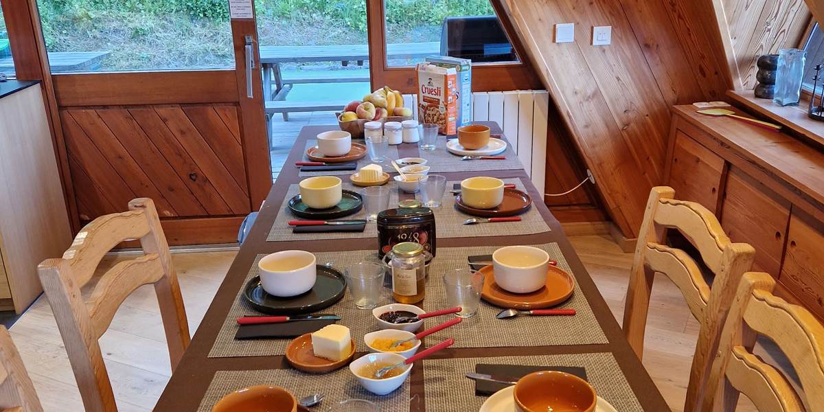 table petit dejeuner