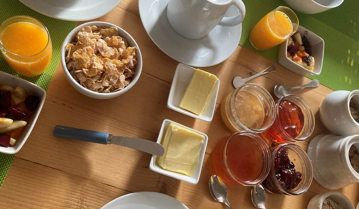 Petit-déjeuner à L'intemporelle 40