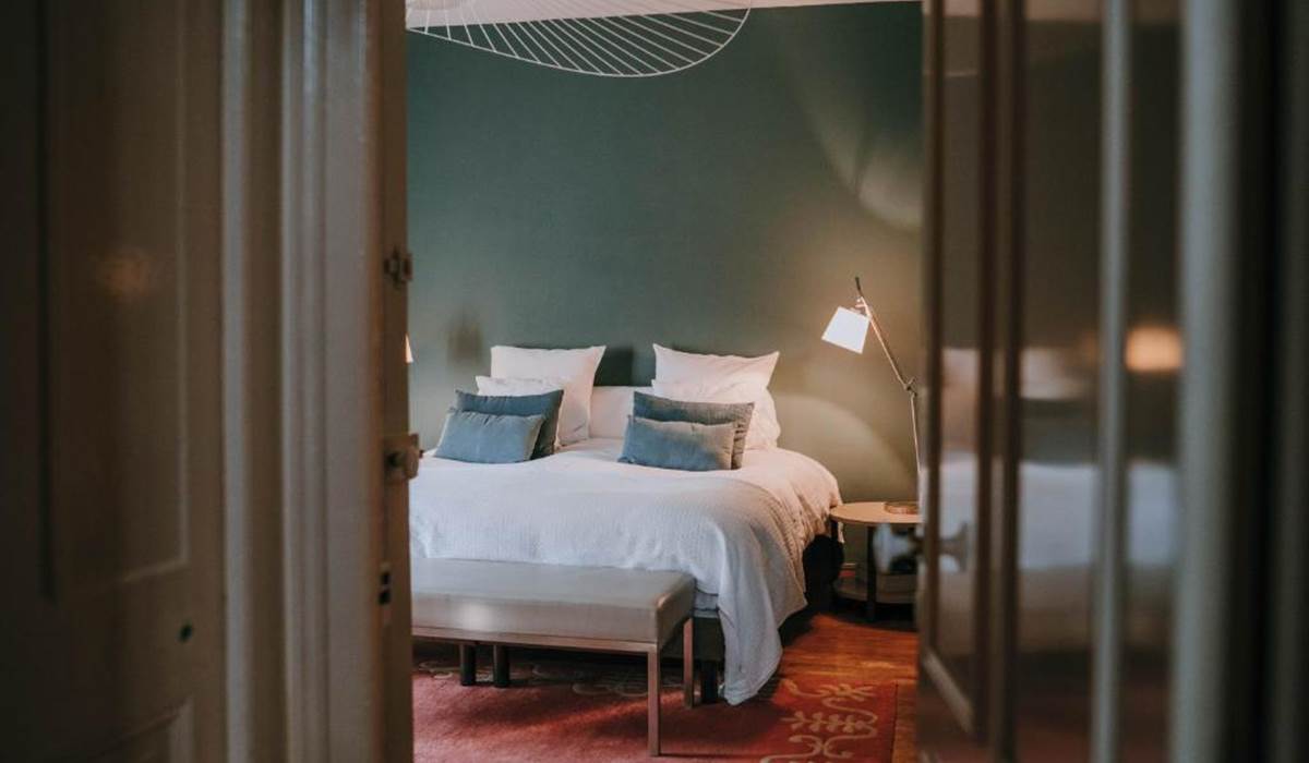 Castel Jolly  chambre bleu