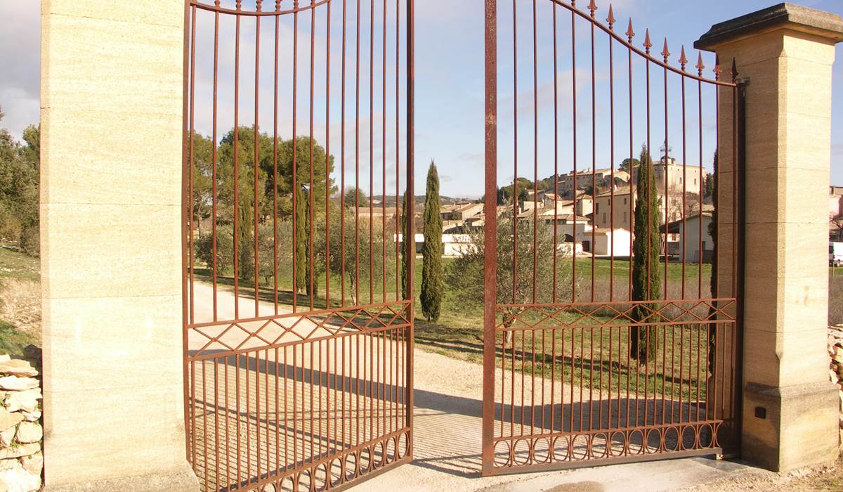 Entrée Domaine Saint Martin