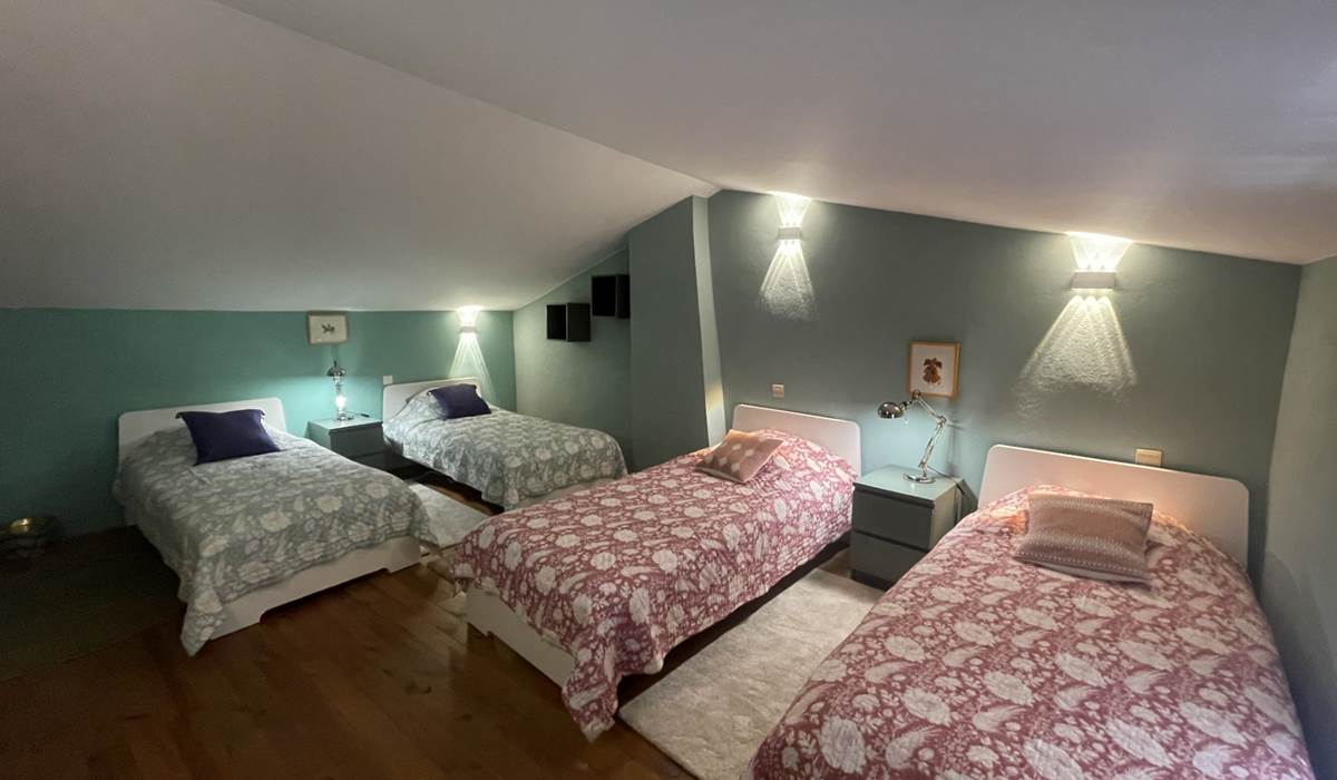 CHAMBRE DORTOIR AQUA-ROSE vue ensemble MF