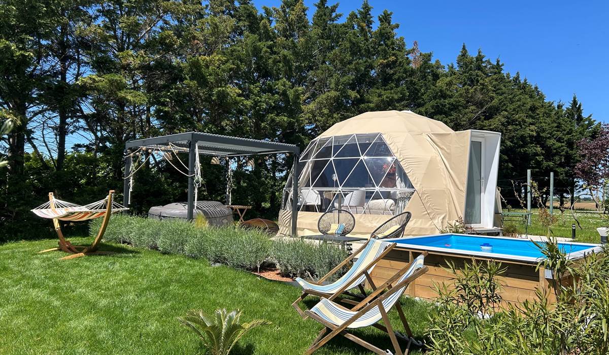 Un espace extérieur cosy et privatif !