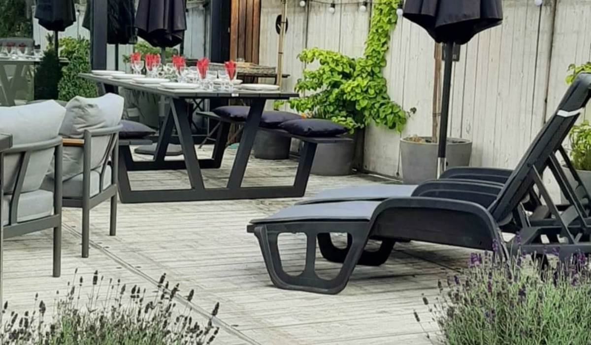 Terrasse aménagée