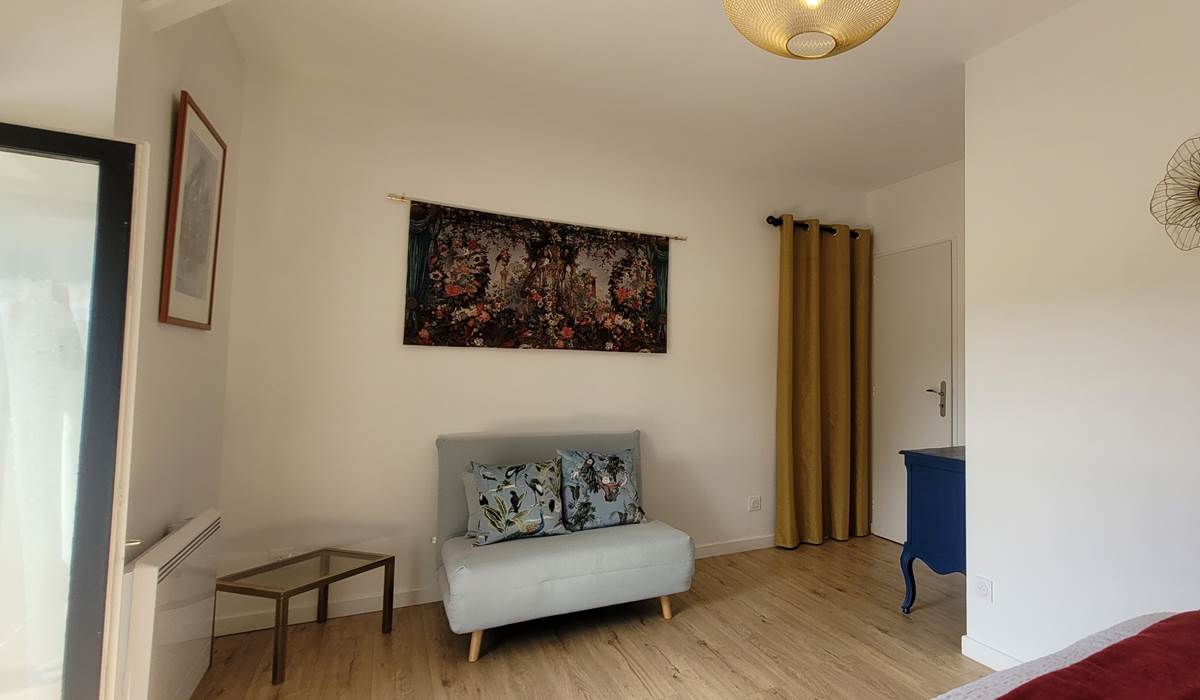Chambre Merrien - Banquette 3ème lit