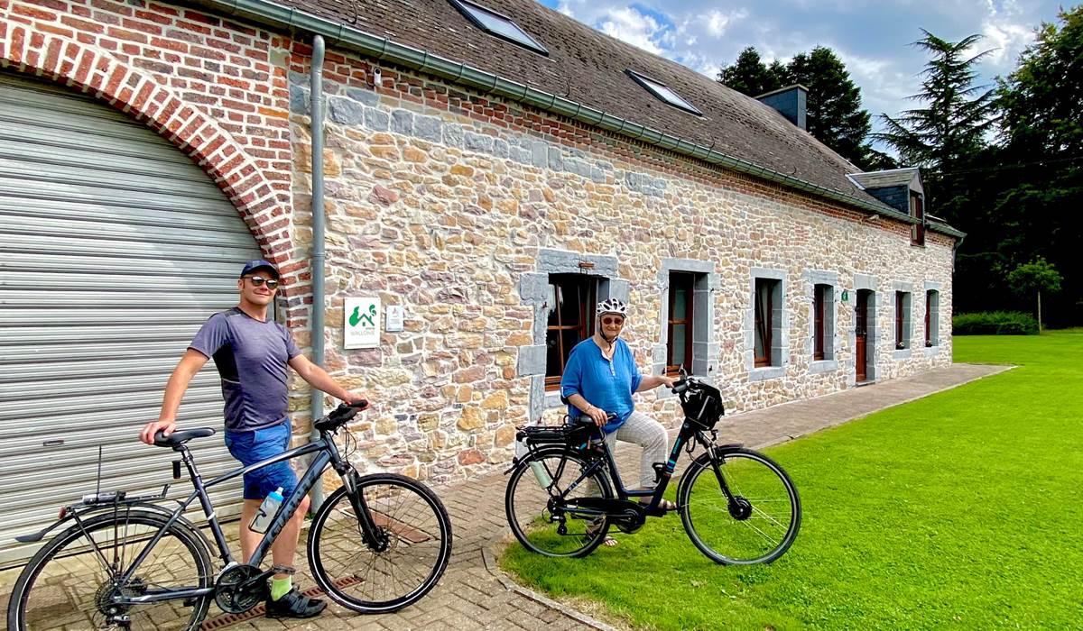 Bienvenue vélo- La demoiselle ô bois