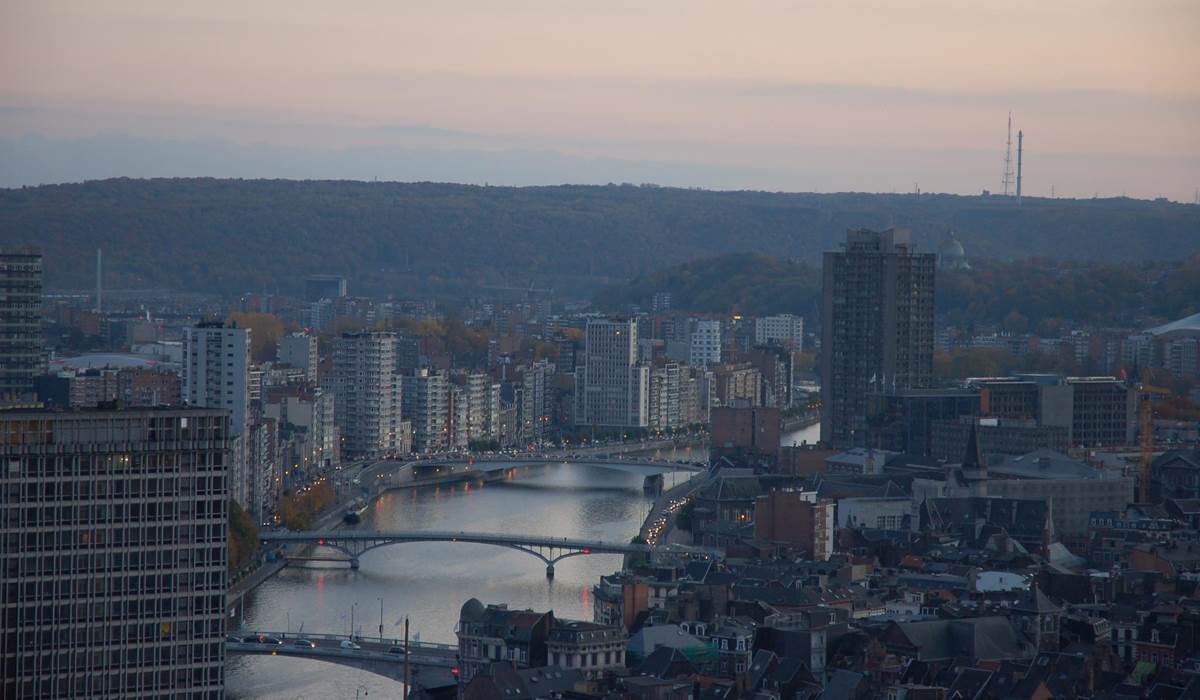 La Meuse vue de la Citadelle