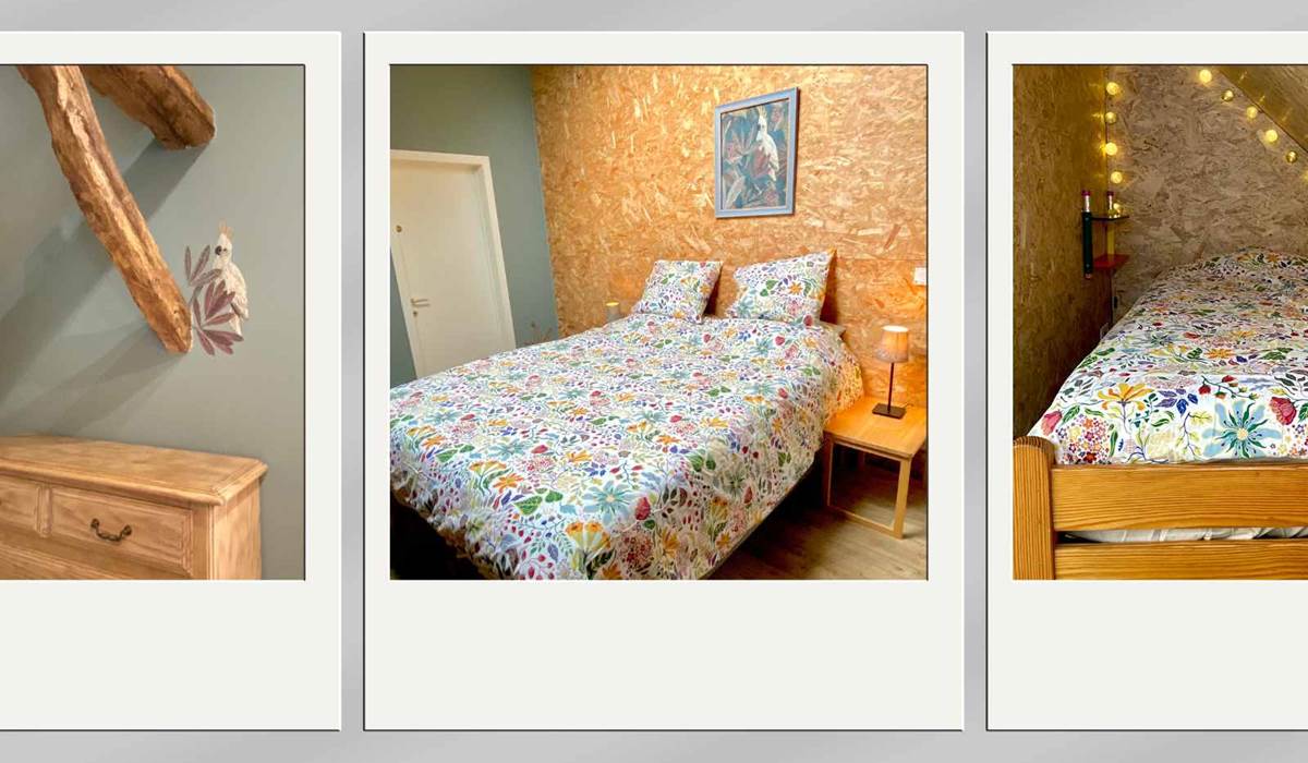 chambre la cabane ô oiseaux - 3 personnes