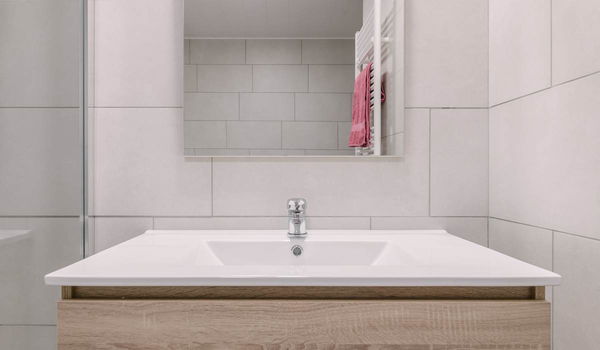 Salle de bain à l'étage