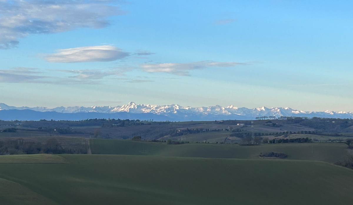 Une vue à couper le souffle...