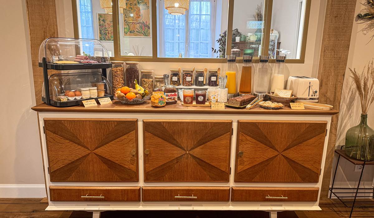 Un buffet gourmand pour bien commencer la journée.