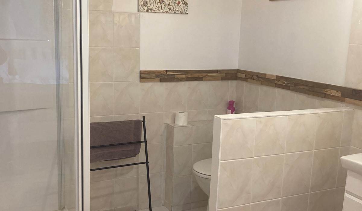 Chambre Suzanne salle de douche et wc