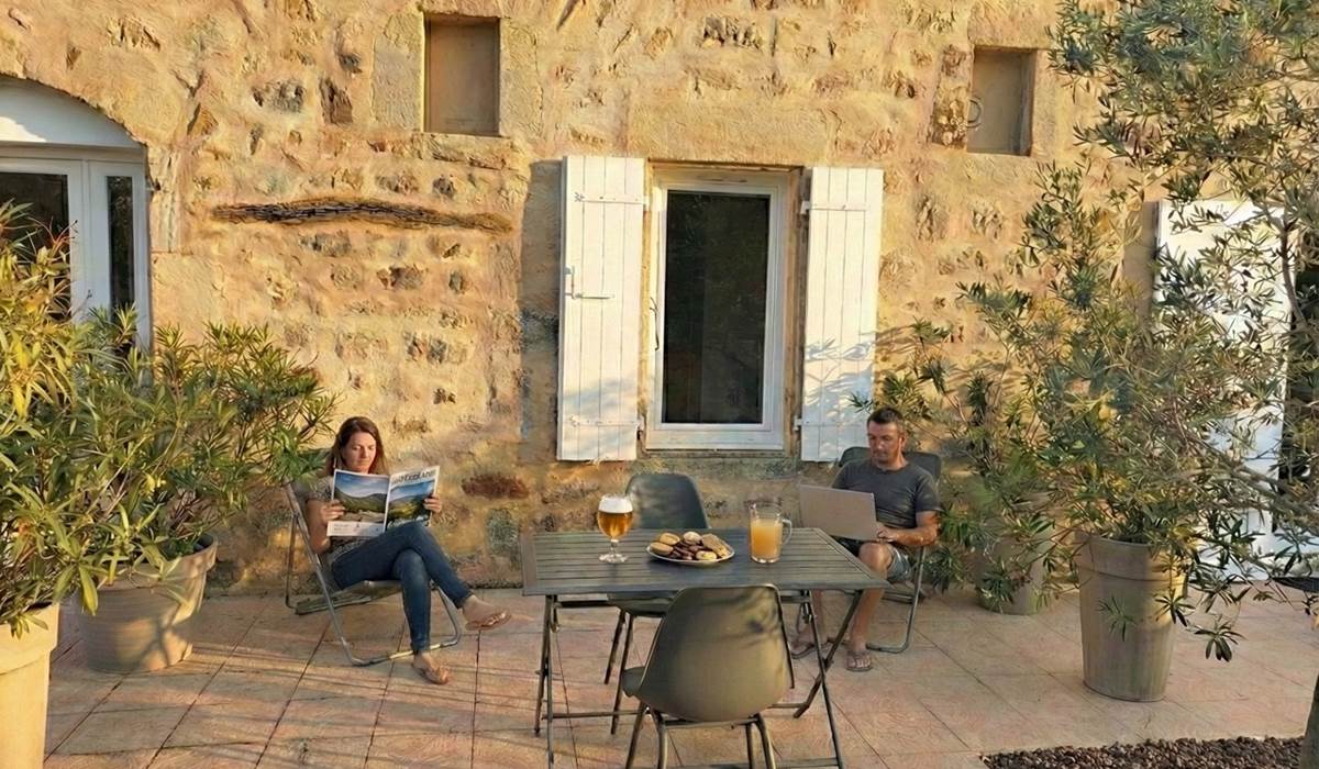ombrebleuedufiguier-chambre-figue-terrasse-privative - Grande