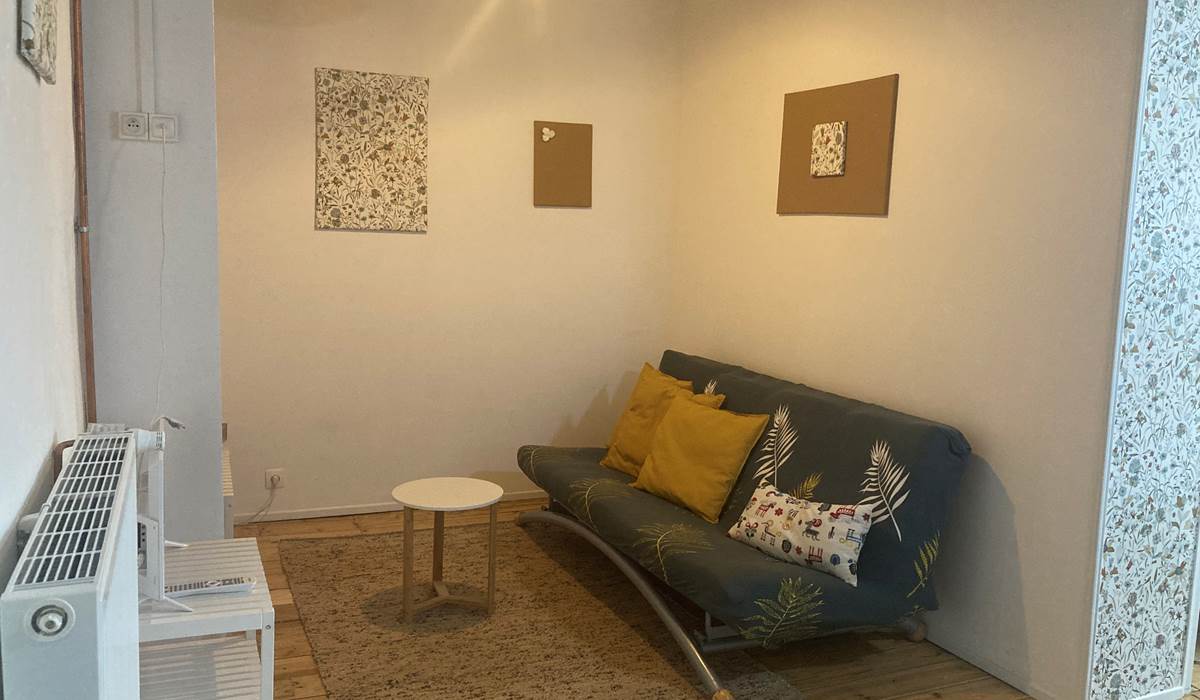 Chambre Suzanne coin salon ou couchages supplémentaires