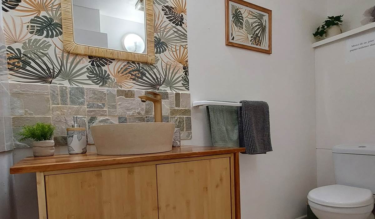 Flamboyant salle de bain