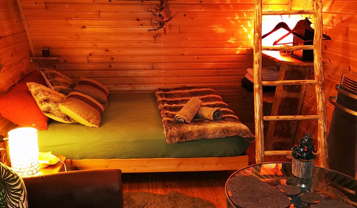 photo de la chambre de nuit