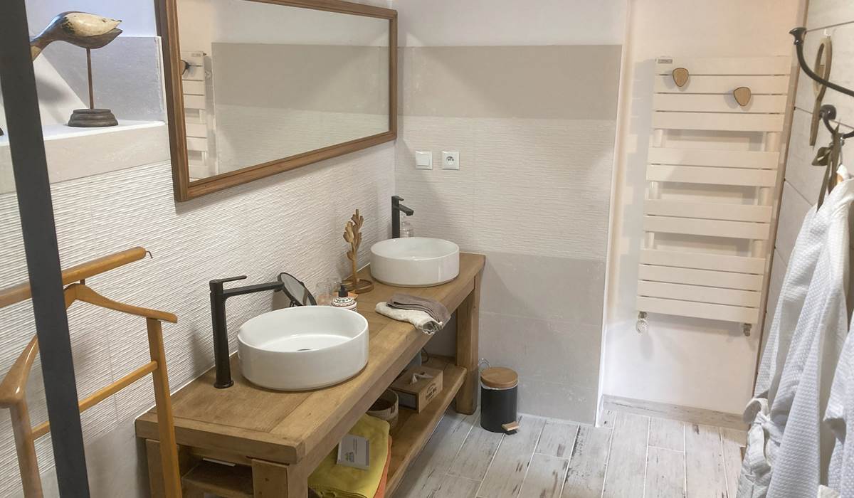 La Guyonnais salle douche de Pomme