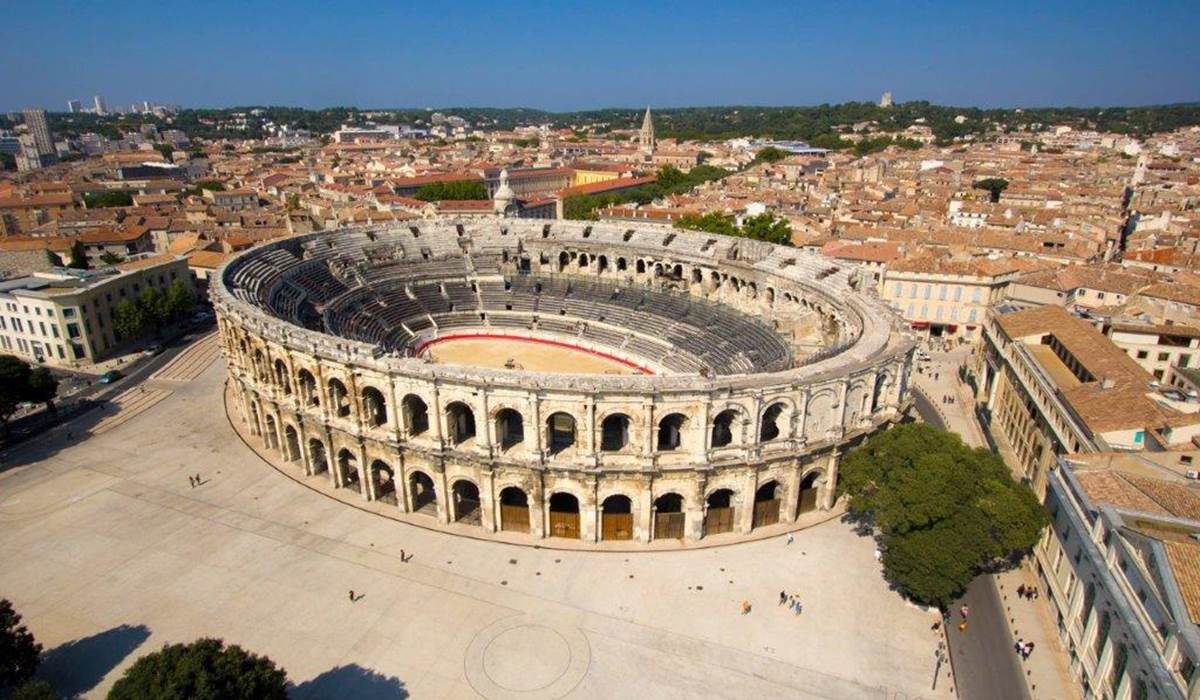 Les arènes de Nîmes