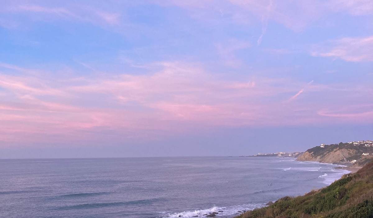 vue sur Biarritz