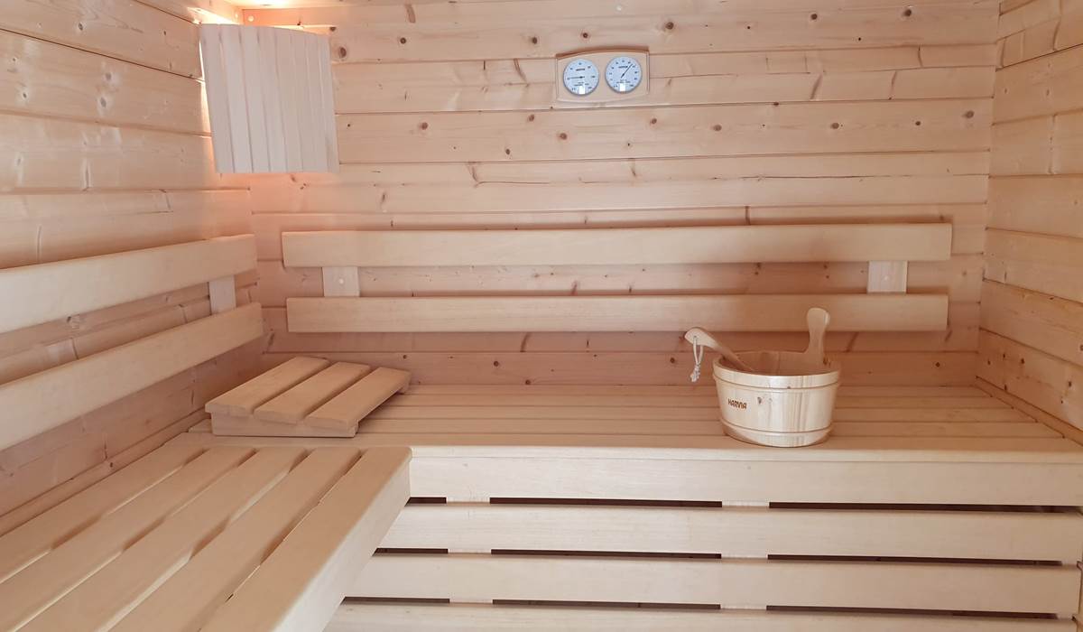 Sauna du SPA ,détente, sérénité, nature