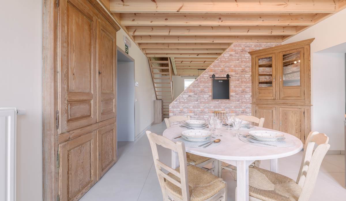 Cuisine dans le gîte 4 personnes.