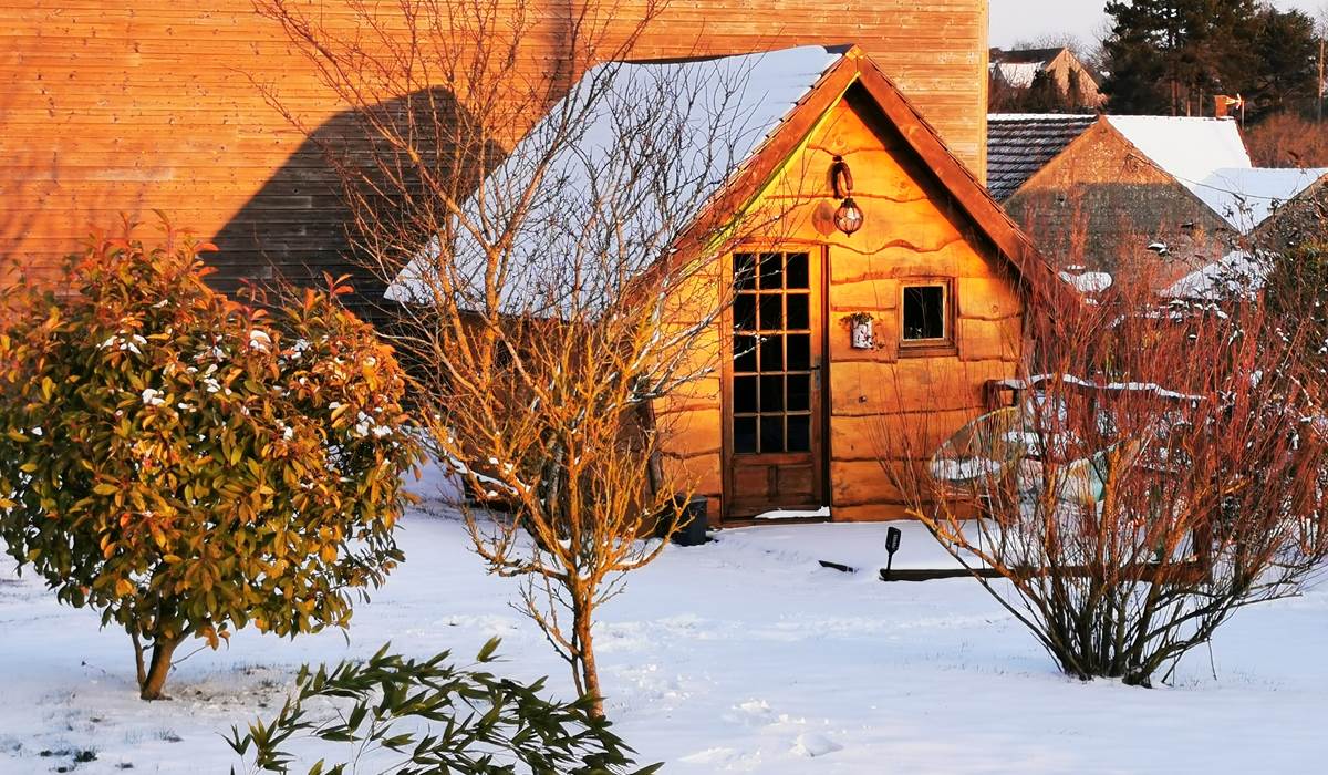 Première neige fevrier 2021
