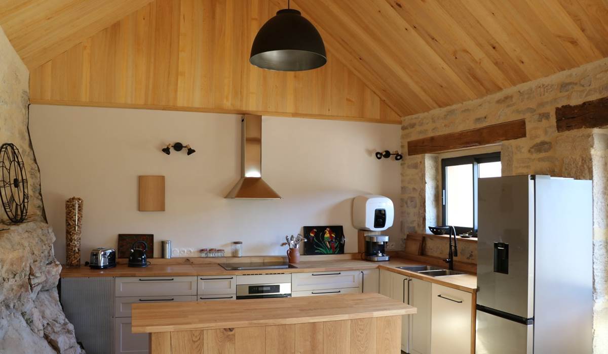 Cuisine grand gite proche Figeac
