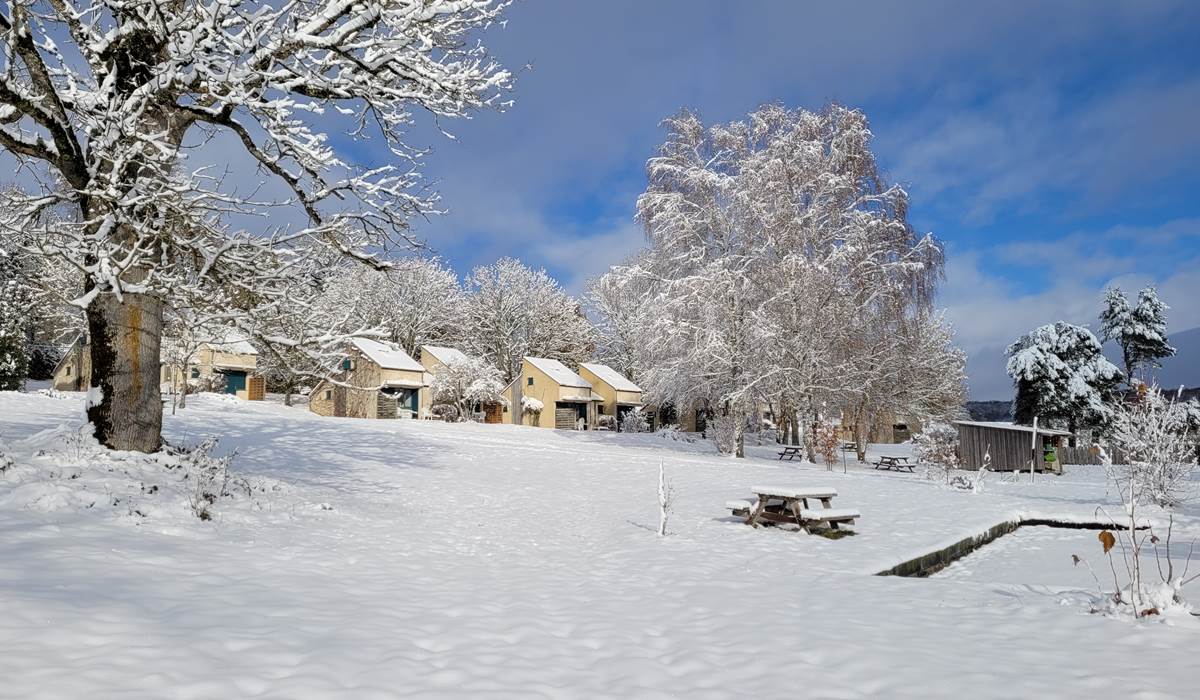 Avec la neige