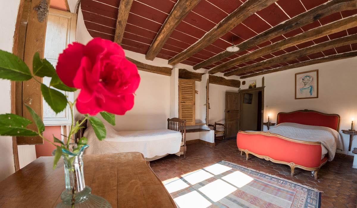 Chambre Tomettes 4 B&B Esprit d'un Moment a` Nolay