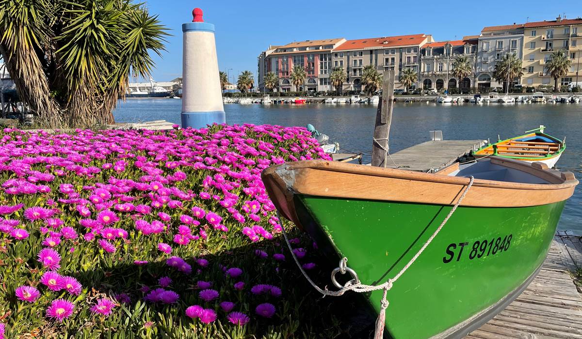 Vue du club cettarames Sète