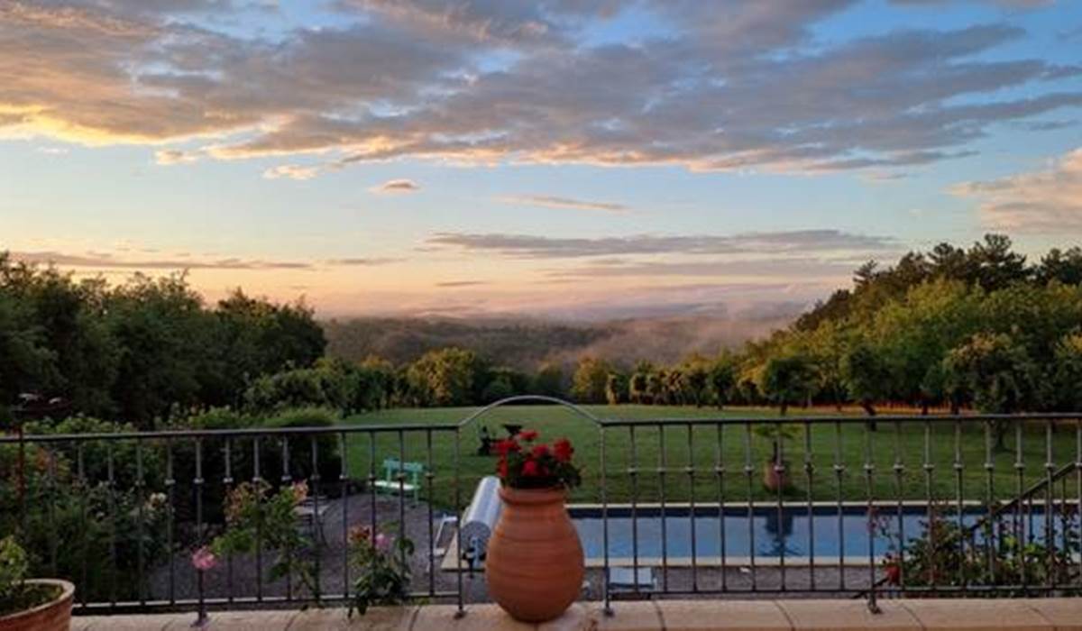 VUE DE LA TERRASSE