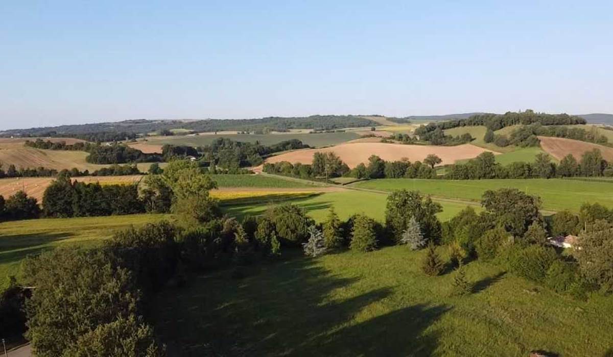 Domaine les Garrigues vue de haut555